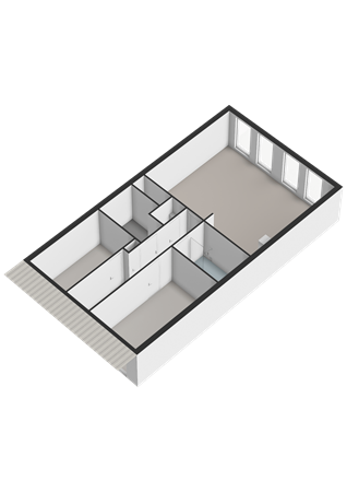 Floorplan - Abel Tasmanplein 22, 9861 JC Grootegast